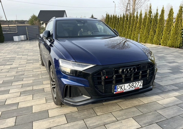 Audi SQ8 cena 399000 przebieg: 54000, rok produkcji 2021 z Pabianice małe 379